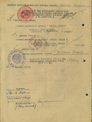 Лев Моисей Григорьевич — наградной документ 6
