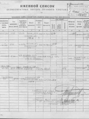 Мазлер Яков Аронович — наградной документ 9