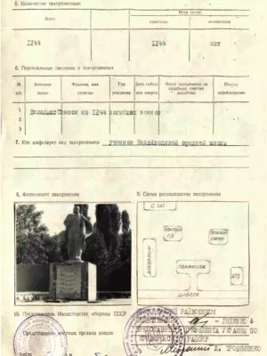 Богорад Файвиш Вульфович — наградной документ 11
